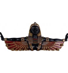 FIGURA DIOS EGIPCIO PERCHERO