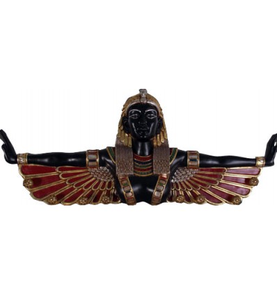 FIGURA DIOS EGIPCIO PERCHERO