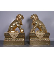 REPLICA ESTATUA LEON FU ASIATICO