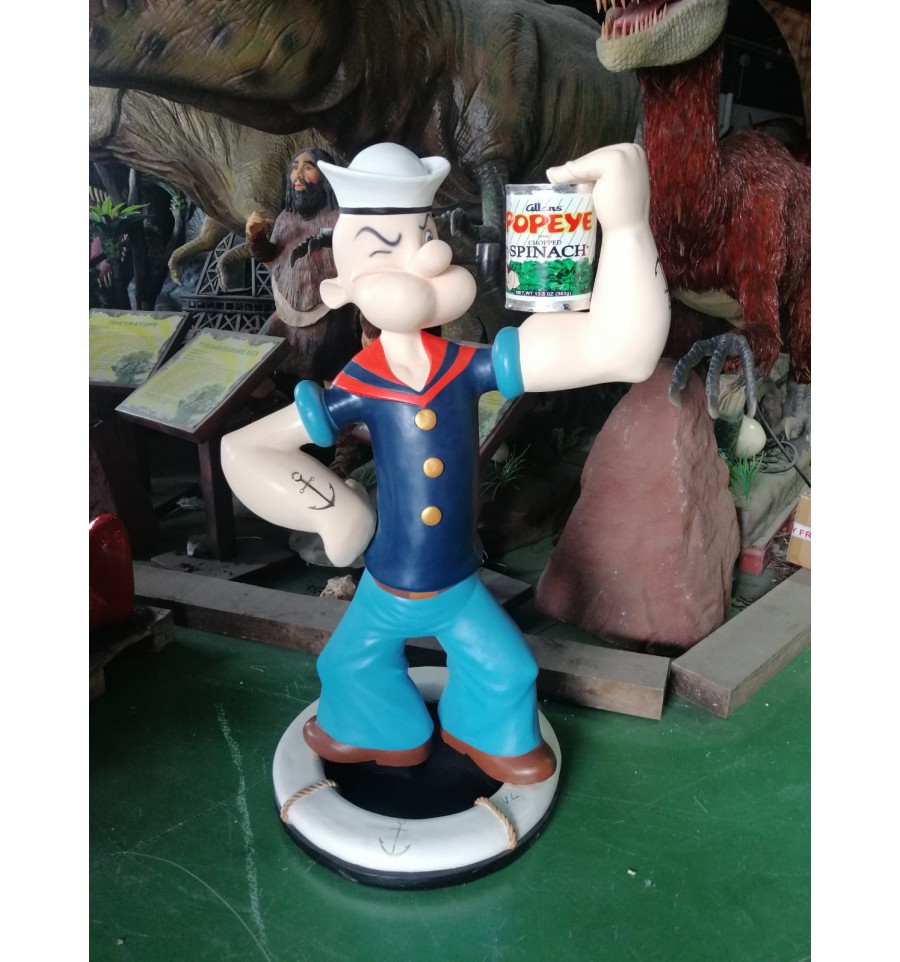 popeye el marino, popeye, olivia, dibujos animados, - Comprar figuras de  resina Macocaya