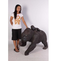 FEMALE GORILLA W/ BABY