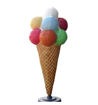 REPLICA HELADO GIGANTE DE 10 BOLAS