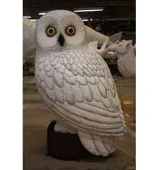 FIGURA BUHO REALISTA GIGANTE