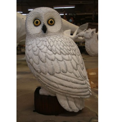 FIGURA BUHO REALISTA GIGANTE