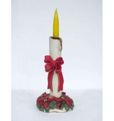 CANDLE WITH RIBBON