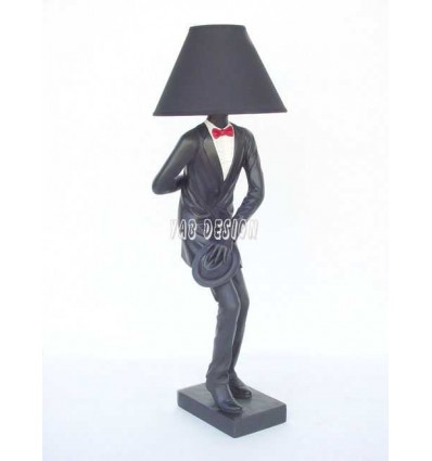 MAN LAMP (BLACK) -- SMALL