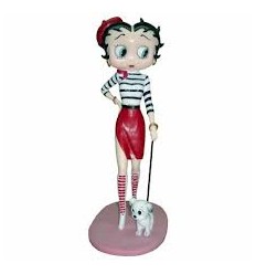 BETTY BOOP PASEANDO A PUDGY
