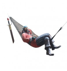 PIRATE SPARROW ON A HAMMOCK