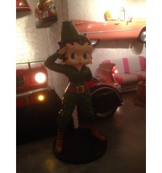 BETTY BOOP MILITAR