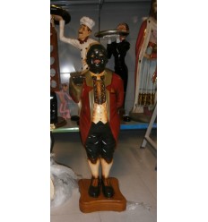 ESTATUA CAMARERO NEGRO
