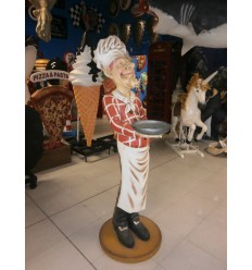 ESTATUA PIZZERO COCINERO