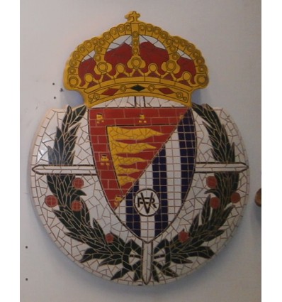 ESCUDO REAL VALLADOLID MOSAICO