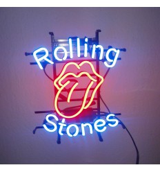 CARTEL NEON ROLLING STONES