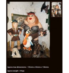 FUNNY VIKING WOMAN