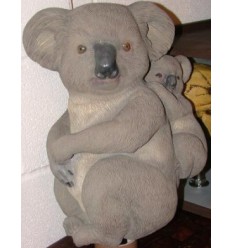 REPLICA KOALA CON CRIA