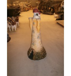LIGHTHOUSE WITH LIGHT 125 CMS