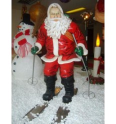 SANTA SKIING
