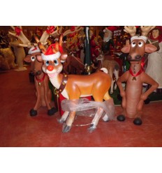 Funny Reindeer standing