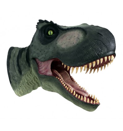 CABEZA DE DINOSAURIO T-REX TAMAÑO REAL