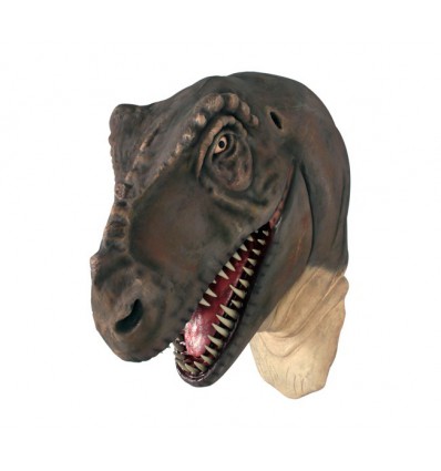 CABEZA DE DINOSAURIO T-REX PARA COLGAR